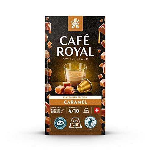 Café Royal Caramel Flavoured 100 Capsules for Nespresso Coffee Machine £16.91 @ Amazon