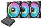 Thermaltake Riing Duo 140mm ARGB Fan 3-Pack with Fan Controller Sold by Amazon US