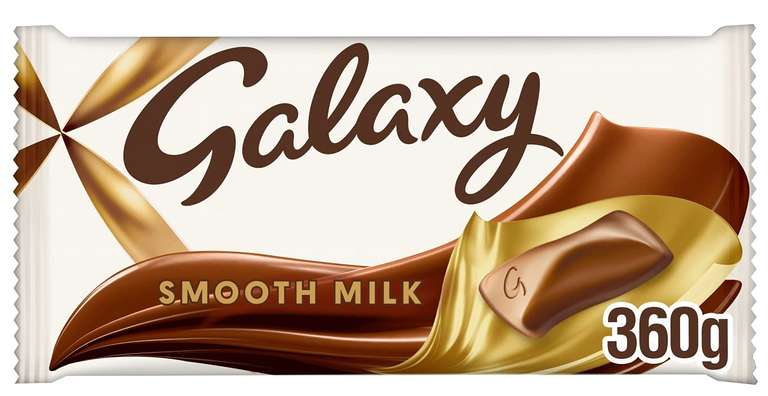 Galaxy Smooth Milk Chocolate Bar for Sharing, 360g