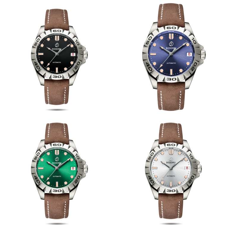 Boderry BDA002T Titanium Automatic Watch ( HANGZHOU 7500 / 28800 vph / 72 hour / Sapphire Glass )w/c+cashback @Boderry Watch Official Store
