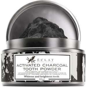 100% Pure Organic Carbon Activated Charcoal for Teeth Whitening Powder from Coconut - 0.89p S&S @ Eclat Skincare FBA