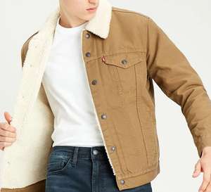 Levis type 3 sherpa jacket small (big and tall) - £37 + £4.99 Delivery @ House of Fraser