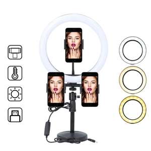 Desktop Dimmable Fill Ringlight with 3 Light Settings £6.29 with codes @ TJC