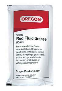 Oregon 90476 Red Fluid Grease 50 ML Sachet - £1.24 @ Amazon