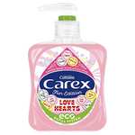 Carex Fun Editions Love Hearts Hand Wash 250ml Pack of 6 £5.40 (Less with Subscribe & Save) at Amazon