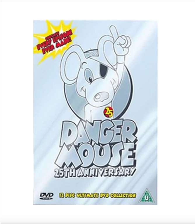 Danger Mouse - 25th Anniversary Boxset (U) 12 Disc DVD (used) free C&C