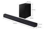 Samsung HW-Q700C/EN, 3.1.2 Ch, Soundbar and Wireless Subwoofer with Bluetooth sold by Crampton and Moore