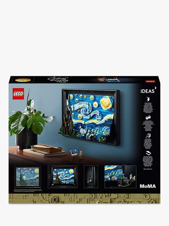 LEGO Ideas 21333 Vincent van Gogh - The Starry Night £119.99 @ John Lewis