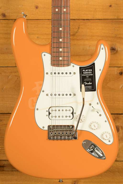 Fender Player Stratocaster HSS Capri Orange Pau Ferro Fingerboard