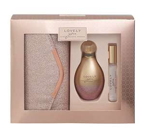 lovely distribution company limited Sarah Jessica Parker Lovely You Eau de Parfum 100ml, 10ml Rollerball & Rose Clutch Bag £23.03 @ Amazon