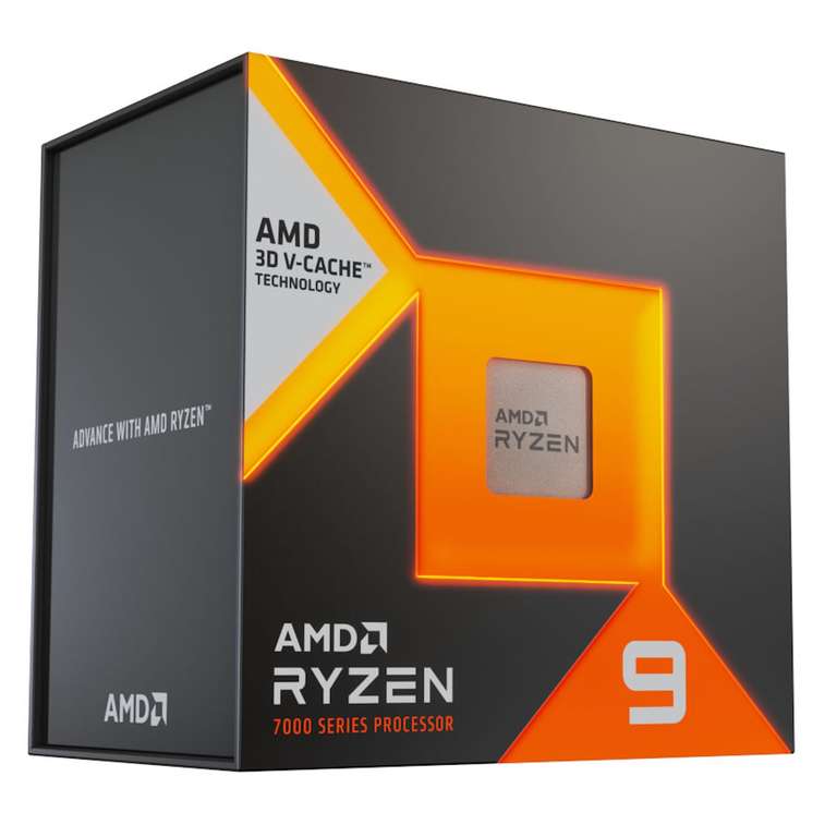 AMD Ryzen 9 7950X 3D Sixteen Core 5.70GHz (Socket AM5) Processor - Retail £749.99 + £7.99 delivery @ Overclockers