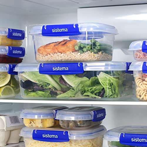 Sistema KLIP IT PLUS Food Storage Containers 1L - 3 Pack £6.50 @ Amazon