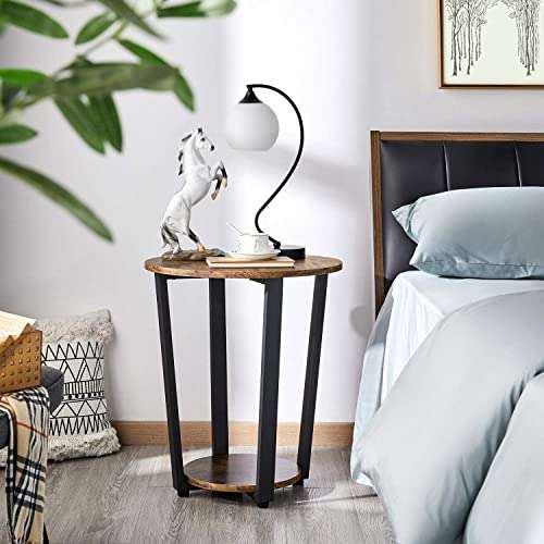 Yaheetech Industrial Bedside Table £25.49 Sold & Dispatched By Yaheetech via Amazon