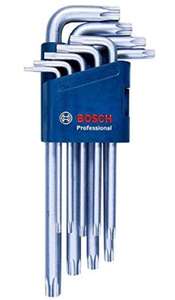 Bosch Professional 1600A01TH4 9-Piece Set Torx Allen Key Set - £14.99 / Hex - £16.99 (£4.49 Non-prime) @ Amazon