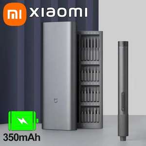 Xiaomi Mijia Electric Precision Screwdriver Magnetic Kit with 24 PCS @ GeForest Store / Choice