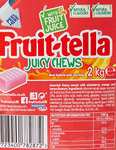 Fruittella Party Sweets - Juicy Chews, 3 Flavours (2KG Bulk Bag) - with Voucher