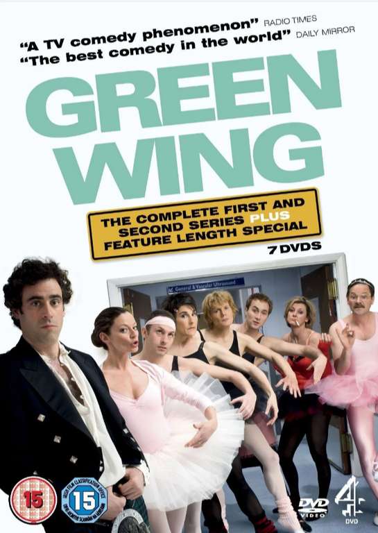 Green Wing: Series 1 & 2 + Special DVD (Used - Very Good) £3.59 At World Of Books