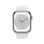 Used: Like New - Apple Watch Series 8 45mm (GPS) - Silver - Discount At Checkout - Amazon Warehouse