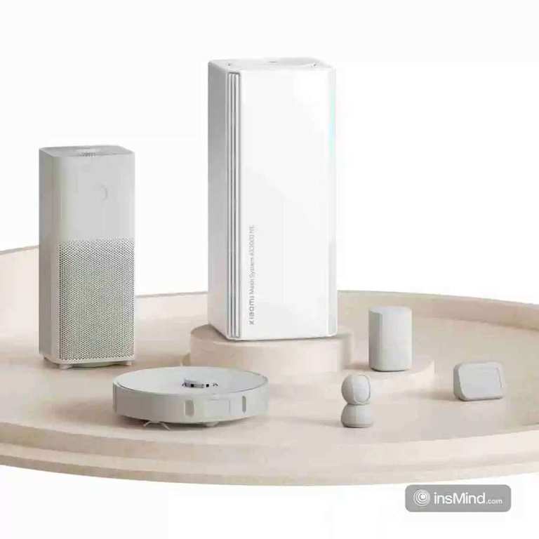 Xiaomi Wi-Fi 6 Mesh Router 3000Mbps – Dual Band, Whole Home Coverage, MU-MIMO, Mi Home App Control (same/next day delivered)