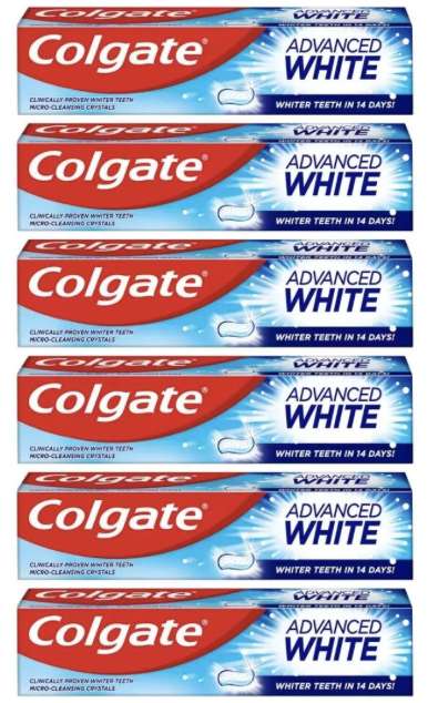 6x125ml Colgate Advanced White - £8.89 (Members Only) @ Costco