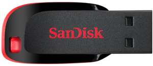 SanDisk SDCZ50-128G-B35 128 GB Cruzer Blade USB 2.0 Flash Drive, Black - £13.99 @ Amazon