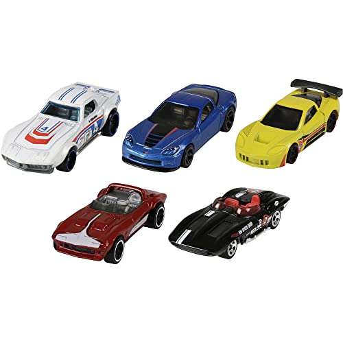 Hot Wheels 5-Car Pack of 1:64 Scale Vehicles - £6 @ Amazon