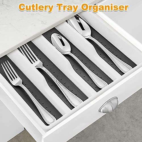 Cutlery draw/ draw organisers £8.49 with voucher Sold by LIN JIARONG dispatched by Amazon