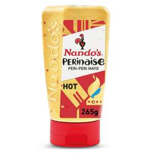 Nando's Hot Perinaise Peri-Peri Mayonnaise 265g, £1.50 @ Sainsbury's