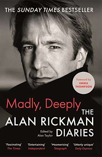 Madly Deeply Alan Rickman Diaries Paperback