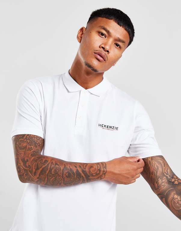 McKenzie Essential Logo Polo Shirt for £5 + free Click & Collect @ JD Sports