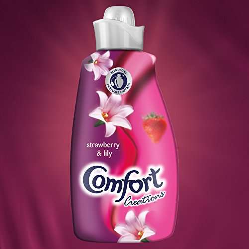 220 wash Comfort Strawberry & Lily Fabric Conditioner Fragrance Boost + Softness (Pack of 4) £12 or £11.40 s&s Amazon