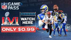 Super Bowl Game Pass - 31 Days Access for 99p @ NFL Game Pass