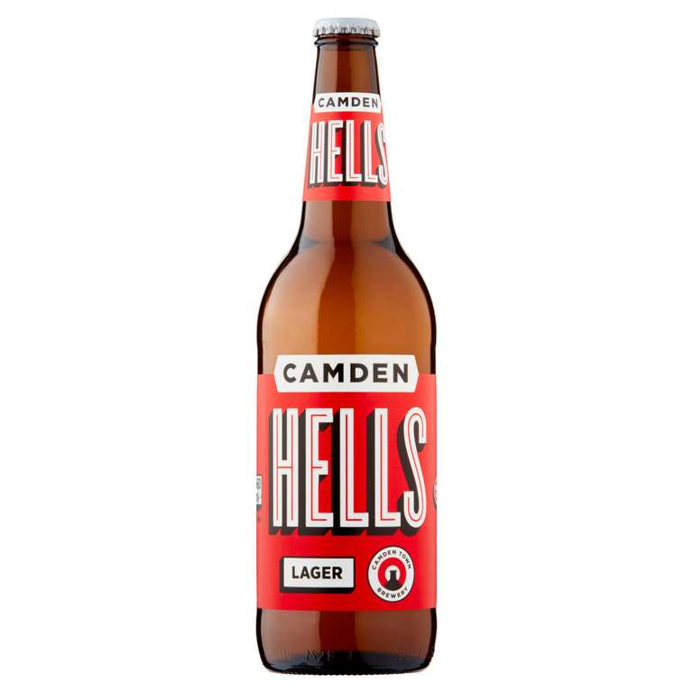 Camden Hells 660ml bottle at Asda - 86p each at Bloxwich