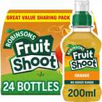 Robinsons Fruit Shoot Orange 24 x 200ml PET Bottles - £6 @ Amazon