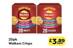 Walkers Classic Box of 20 variety (national)