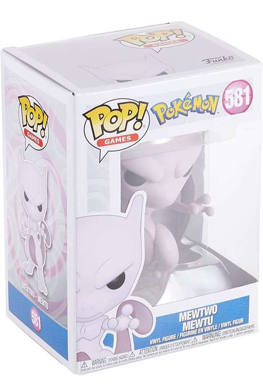 Funko 63254 POP Games: Pokemon - Mewtwo £8.60 @ Amazon