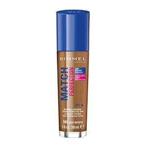 Rimmel London Match Perfection Foundation, Spf 20, 506 Deep Noisette £2.79 - sold by FPK Fulfilled by Amazon