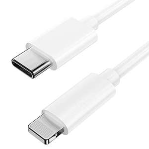 USB C to Lightning Cable, [MFi Certified], PowerCharging Cord Cable with voucher GlobaLink FBA