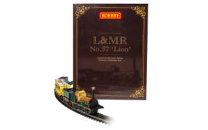 Hornby R30232 L&MR, Centenary 1930 'Lion' Train Pack – Era 1