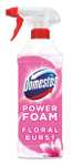 Domestos Power Foam Toilet and Bathroom Cleaner Arctic Fresh / Citrus Blast / Floral Burst 450ml - Clubcard Price