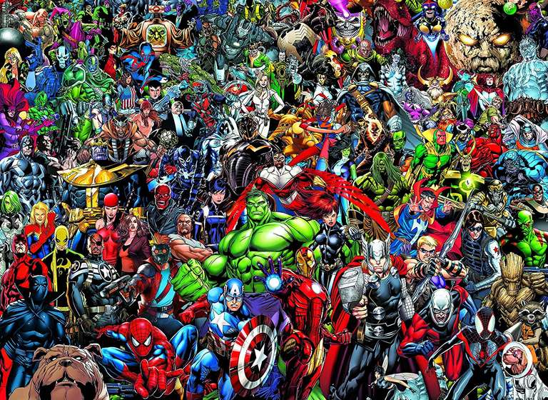 Clementoni Marvel Avengers Impossible 1000-Piece Puzzle - £5.25 With Free Click & Collect @ Argos