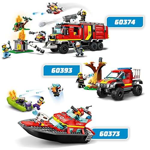 LEGO 60393 City 4x4 Fire Engine Rescue Truck £7.19 @ Amazon