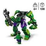 LEGO 76241 Marvel Hulk Mech Armour, Avengers Action Figure Set, Collectable Super Hero Buildable Toys