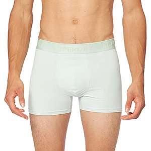 Superdry Organic Cotton Classic Boxer Double Pack Mid Gray/Surf Spray {S £5.70}{M £8.88] { L £6.41} {XL £6.14} @ Amazon