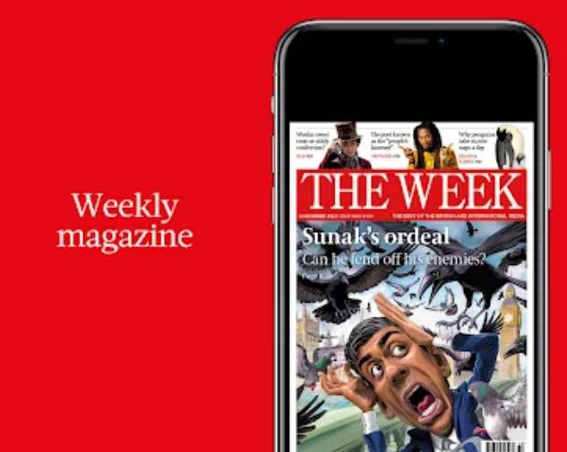 Get 6 free issues of The Week free with code + free umbrella - £45.89 every 13 issues thereafter