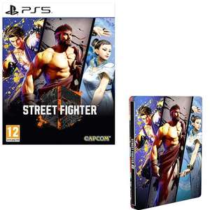 Street Fighter 6 Steelbook Edition - PS5/PS4/Xbox Series X