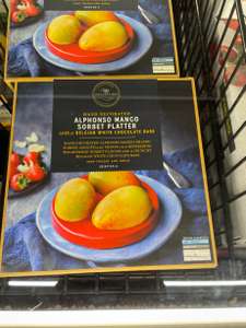 Mango Sorbet Platter in store(Grantham)