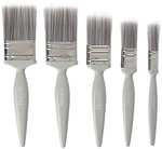 Harris Essentials Walls & Ceilings Paint Brush Set (Pack of 5) £5.24 @ Amazon