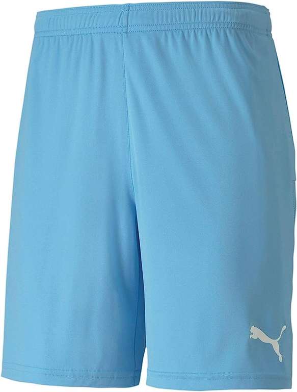 PUMA Boy's Teamgoal 23 Jr Knitted Shorts Team Light Blue (size 128 only) - £4.56 @ Amazon