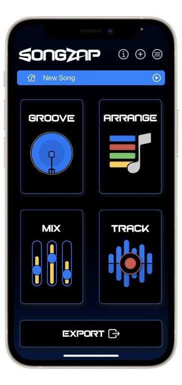 Songzap (Pre-Production and Songwriting app) for iphone/ipod/mac - FREE @ IOS App Store